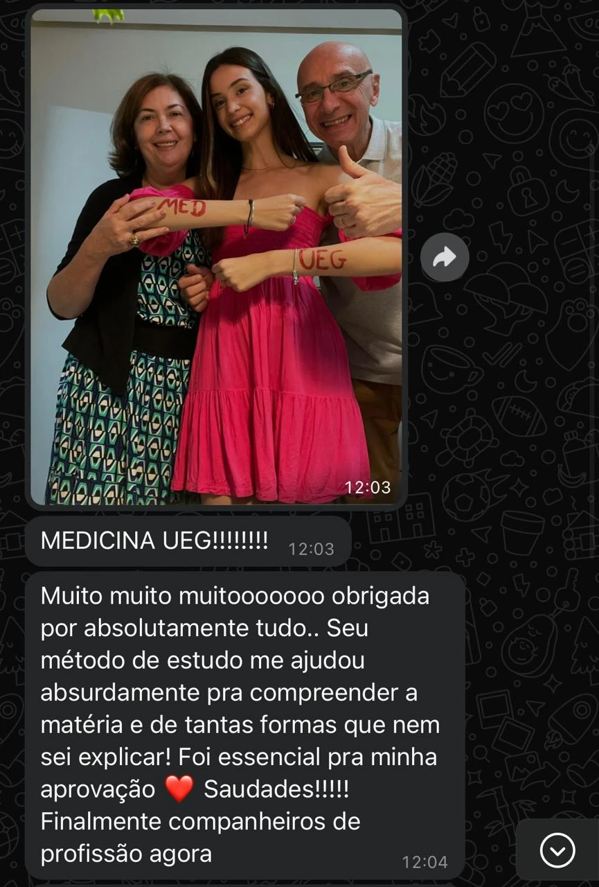 Maria - Aprovada UEG